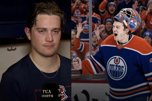 Le nom de Samuel Montembeault explose à Edmonton: Kent Hughes se frotte les mains