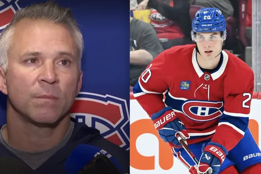 Martin St-Louis sort la peinture : Juraj Slafkovský est un artiste