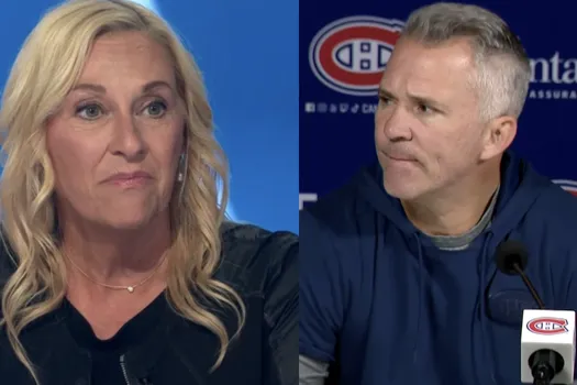 Scène malaisante en salle de presse: Chantal Machabée intervient pour sauver Martin St-Louis