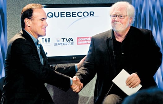 Les Sénateurs à Québec, Réjean Tremblay se croit dans LANCE et COMPTE...